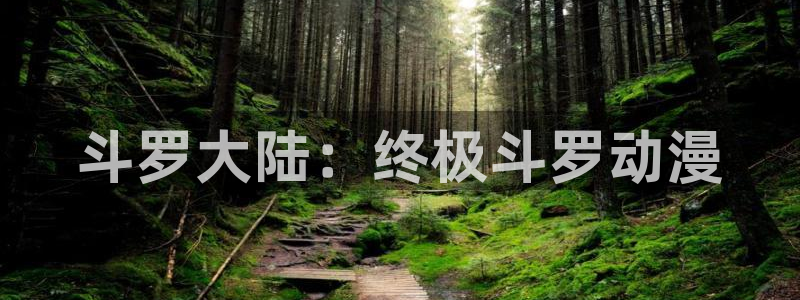 动漫天堂免费在线观看：斗罗大陆：终极斗罗动漫