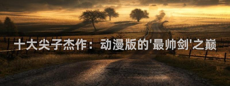 黄动漫天堂：十大尖子杰作：动漫版的\'最帅剑\'之巅