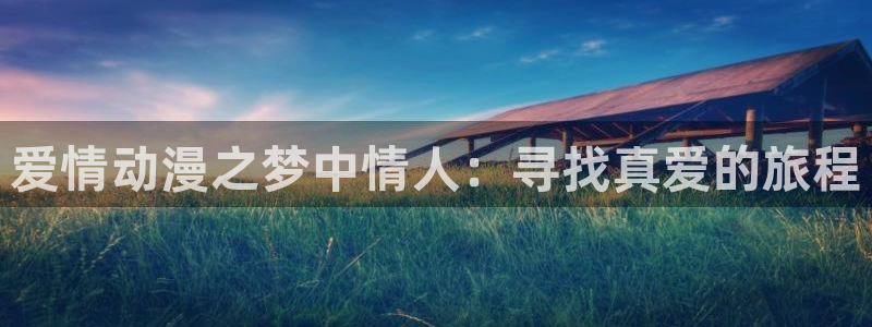 动漫天堂岛：爱情动漫之梦中情人：寻找真爱的旅程
